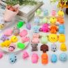 200 Pcs Mochi Squishy Toys, Kawaii Squishies Bulk Party Favors for Kids 4-8 8-12 Boys Girls Toddlers Teens, Gifts for Easter Basket Stuffers Egg Fillers Birthday Classroom Prizes Goodie Bag Stuffers view 3