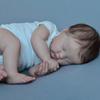 Angelbaby Reborn Baby Boy Realistic Newborn Doll 19 Inch 48cm Real Life Cute Sleeping Babies Soft Silicone Doll Toys view 1