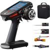 Xiangtat Radiolink RC8X 8Ch 2.4G RC Transmitter W/ R8FG & R4FGM Gyro Receiver, Voltage Telemetry Surface Remote Controller, 4.3" IPS Touch Screen, 200 Models (RC8X with R8FG &R4FGM) view 1