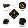 LUCKY-M Gemstone Dice DND, Handmade Dice Obsidian Dungeons and Dragons RPG Sets D&D Accessories DND Gift Natural Stone (Obsidian) view 4