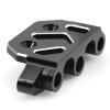 Aluminum Alloy Rear Suspension Arm Mount for Traxxas Slash 4 * 4 RC Car, Rear Bulk Mount for Rustler 4 * 4 (Black) view 3