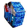 Blue Outdoor Party Teamwork Games Playing Run Mat, Adult Kids Group Collaboration Fun Sports Games Waterproof Oxford Cloth Mats (Size : Adult-6M//20FT) view 1