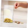Clear Piggy Bank Acrylic Piggy Bank Savings Jar Cash and Coin for Adults Transparent Coins Saving Pot Cash Container Box Size 10 H x 6 Diameter view 3