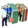 2PCS Kids Teamwork Games Playing Run Mat, Adult Team Building Team Collaboration Game Rolling Running Pad, with Storage Bag (Size : Kids-6M/20FT) view 1
