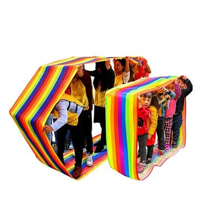 2PCS 4-20M Teamwork Games Playing Run Mat, Outdoor Field Day Group Building Group Learning Activity Game (Size : Adult-11M//36FT)