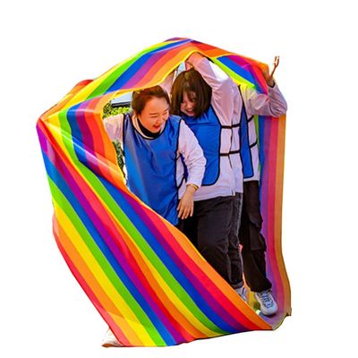 Oxford Fabric Teamwork Games Playing Run Mat for Group Building Expansion Activities Parent-Child Games Sports Games (Color : 1#, Size : Adult-20M/26FT)