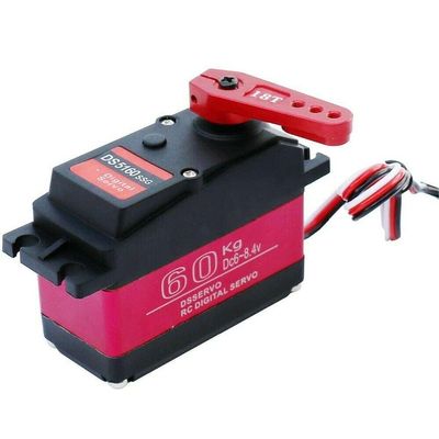 60KG 6-8.4V Metal Gear Digital Steering Servo 1/6 RC Car Parts for Axial SCX6 Accessory Part