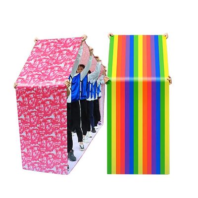 2PCS Field Day Teamwork Games Playing Run Mat, Adult Kids Team Building Team Collaboration Game Rolling Running Mats (Size : Kids-8M//26FT)