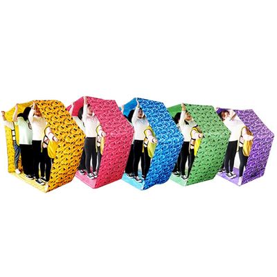 5PCS Wild Day Sports Game Teamwork Games Playing Run Mat, Wear-Resistant | Tear Resistant | Waterproof Oxford Cloth (Size : Kids-4M/13FT)
