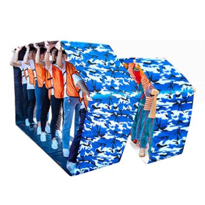 2PCS Fun Competition Teamwork Games Playing Run Mat, 4-20M Rugged | Durable | Waterproof Oxford Cloth Game Rolling Running Mat (Size : Kids-4M/13FT)