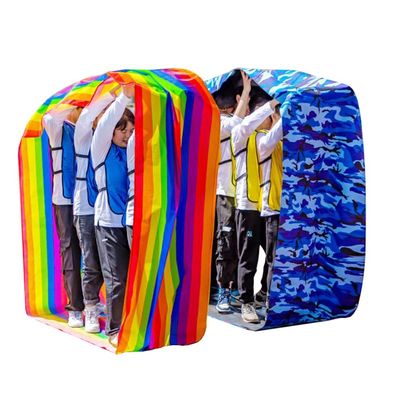 2PCS Indoor Outdoor Teamwork Games Playing Run Mat, Adult Kids Group Collaboration Fun Running Game Rolling Running Mat (Size : Kids-6M/20FT)