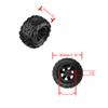 4PCS Original 12mm Hex Hub Wheel Rims & Rubber Tires for 1/16 Off-Road RC Car, 16208, 16209, 16210, H16BM, H16GT, H16H view 4