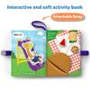 Skillmatics Quiet Book - Sensory Activity Book, Toddler Learning Toys, Gifts for Ages 18 Months to 4 Years, Montessori & Travel Toys, Fine Motor Skills view 2