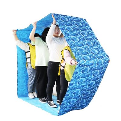 Indoor Outdoor Teamwork Games Playing Run Mat, Promote Friendly Communication, Wear-Resistant | Tear Resistant | Waterproof Oxford Cloth (Size : Adult-11M//36FT)