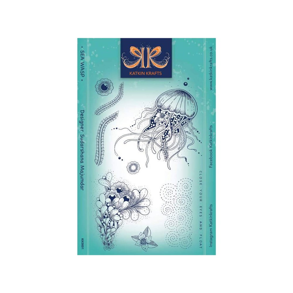 Katkin Krafts - A5 Stamp Set Sea Wasp