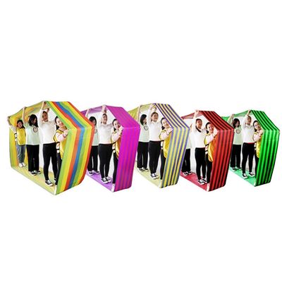 5PCS Outdoor Carnival Activity Teamwork Games Playing Run Mat, Wear-Resistant | Tear Resistant | Waterproof Oxford Cloth (Size : Adult-20M/26FT)