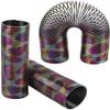 The Dreidel Company Coil Spring, Super Long Rainbow Metallic, Goody Bag Fillers, Party Favor for Kids, 6" (6-Pack) view 1