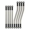 8PCS 6mm Steel Links RC Car Link Rod End Wheelbase Extend Accessories for Axial Capra 1.9 UTB AXI03004 view 3