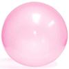 Bubble ball Summer TPR Decompression Super Large Inflatable Balloon Water Injection Bubble Ball Toy (yellow, 120CM) view 1