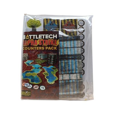 BattleTech Counters Pack Alpha Strike - Miniatures Wargame Accessory for 2+ Players, Ages 14+, 1.5 Hours+ Play Time - Essential Kit by Catalyst Game Labs