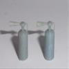 Greenhills Unpainted Fire Extinguisher Pair - 1.32 Scale Scenery - New - MACC790 view 1