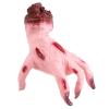 DOACT Crawling Hand, Halloween Battery Powered Motion Activated Lifelike Scary Moving Hand with Light Yellow Skin for Costume Party Gag Toy Pranks view 1