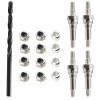 Hardware Kit Includes Top and Bottom Brackets Shock Mount Fixing Screw for ARRMA 1/8 KRATON Typhon view 3