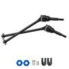 2pcs Upgrades Part Front/Rear Drive Shaft CVD Universal Driveshafts Dog Bone Replacement Part for Traxxas Slash 2wd /for Traxxas Slash 4WD / for TRAXXAS Rustler4X4 /for Huanqi 727 1/10 view 3