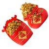 2pcs Bag Piggy Banks Red Resin Change Jars for Boys and Girls Multi-Functional Storage Decorative Home Decor Present for Families view 1