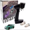 FLYCOLOR Turbo Racing C62 1:76 Scale Drift RC Car with Gyro Mini Full Proportional RTR 2.4GHZ Remote Control with 2 Replaceable Body Shell(Grayish Green) view 1