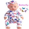 Sweet Dolly Baby Doll Accessories 5 Set Baby Doll Clothes and Headbands for 14-18 Inch Dolls, 10 PCs in Total view 4