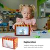 TOYANDONA DIY Puppet Show Craft Sets for Kids Puzzle 1 Set Mini Shadow Puppet Theater Shadow Puppets Puppet Theatre for Kids Puppets for Plaything DIY view 3