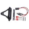 DOACT RC Car Front Bumper, Reinforced Metal for SCX24 1/24 Scale Remote Control Vehicles - Dual LED Light Compatible with Remote Control Car Accessories view 1