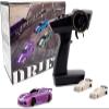 FLYCOLOR Turbo Racing C61 1:76 Scale Drift RC Car with Gyro Mini Full Proportional RTR 2.4GHZ Remote Control with 2 Replaceable Body Shell(Purple) view 1