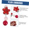 TOYANDONA 5 Pairs Girls Jewelry Clip-on Stud Earrings for Boys and Girls Comfortable Daily Wear view 4