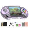 Dosnura RG353PS Handheld Game Console Linux OS 3.5-inch IPS Screen RK3566 64bit 128G TF Card 4452 Classic Games Built in 3500mAh Battery Support Bluetooth Controller WIFI Online PK HD(RG353PS-Purple) view 1