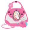 Lexibook Unicorn, Karaoke Bag with Microphone, Voice Changer, Demo Songs, Light Effects, mic Included, aux-in Input, Pink/Blue, K102UNI view 1