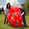 LEXiBOOK, Inflatable Giant Ball, Giant Ball for Outdoor Play, Game Safety, Red/Transparent, PA100US view 4