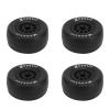 RiToEasysports RC Wheels Tires, 4Pcs 1/10 Scale Plastic Wheel Hubs for Off Road Remote Control Car, RC Car Accessories, 1/10 Rc Tires for Toy Car Upgrades view 1