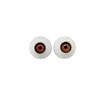 AILIJIA Acrylic Eyeballs 32mm Clear Lifelike Premium Plastic Eyes for TPE Silicone Dolls Brown view 2
