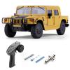 BEEZRC FMS 1/12 RC Crawler HMMWV H1 Alpha Officially Licensed RS 2-4WD Model Car RC Mdel Hobby RC Offroad Crawler Remote Control Car Collection Model with LED Lights for Adults view 1