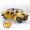 BEEZRC FMS 1/12 RC Crawler HMMWV H1 Alpha Officially Licensed RS 2-4WD Model Car RC Mdel Hobby RC Offroad Crawler Remote Control Car Collection Model with LED Lights for Adults view 4