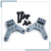 Zolikar 2PCS RC Aluminum Alloy Rear Shock Mount Shock Tower for Kyosho Mini Z 4x4 1/18 Scale Jimny 1/24 Scale Wrangler, Titanium view 2