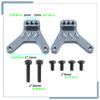 Zolikar 2PCS RC Aluminum Alloy Rear Shock Mount Shock Tower for Kyosho Mini Z 4x4 1/18 Scale Jimny 1/24 Scale Wrangler, Titanium view 3
