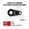 AGFRC 20T CNC Metal Micro Servo Horn for A06CLS V2 20T RC Servo (HPS065) view 3