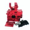 Aluminum Front or Rear Gearbox Case Bulkhead Cover Red for Arrma 1/5 8s Kraton Outcast ARA310935 view 3