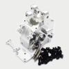 Aluminum Front or Rear Gearbox Case Bulkhead Cover Silver for Arrma 1/5 8s Kraton Outcast ARA310935 view 2
