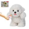 Electronic Walking Poodle Stuffed Dog Toy, Realistic Interactive Puppy Pet Dog, Walking, Barking,Wagging Tail & Talking,Present Pet Gifts for 3+ Year Boys Girls view 1