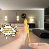 48 Pack Rubber Chicken Slingshot, Halloween Finger Slingshot Novelty Toys, Flying Chicken Toy for Christmas, Mini Rubber Chickens Bulk, Super Strong Viscosity for Teens Party Activities (Yellow) view 2