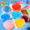 35.16 FL OZ Clear Slime for Kids 6-12, FunKidz 4 Pack Huge 1040 ML Glassy Slime Pack Toy Premade Water Crystal Slime Kit for Girls Boys Party Gift view 4